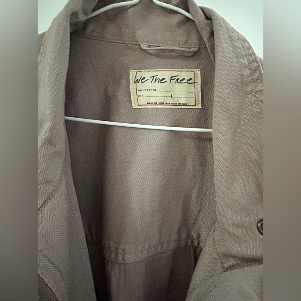 Free People Arya Utility Jacket in Cashmere. New with tag. True to size. - Picture 8 of 15